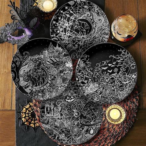 halloween china set