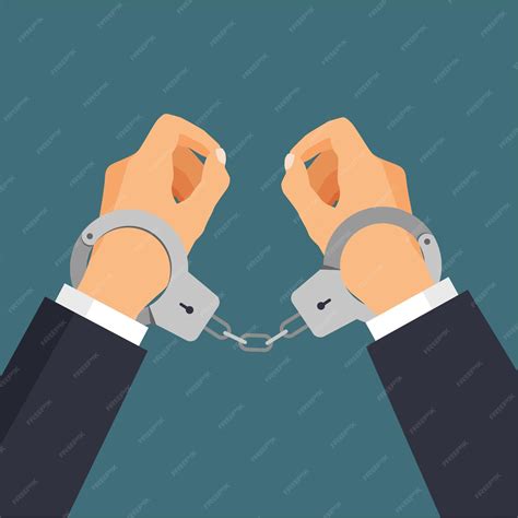 handcuffs concept