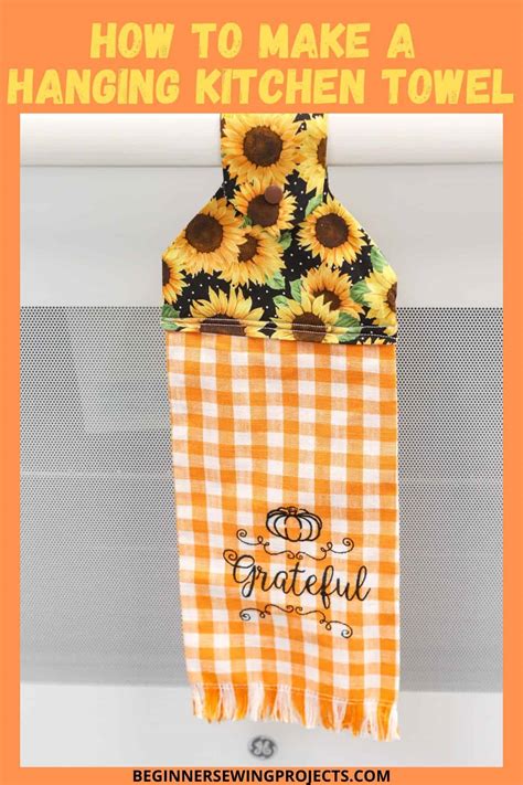 hanging kitchen towel