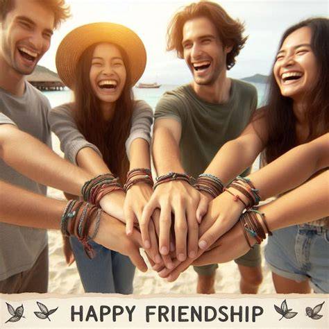 happy friends together
