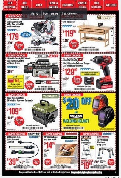 Harbor Freight Free Catalog