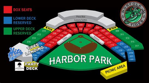 Harbor Park Stadium Seating Chart