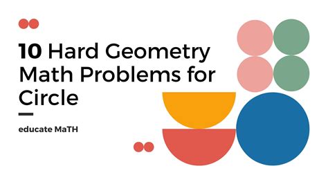 hard circle math problems