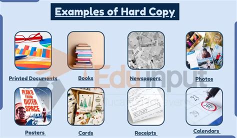 Hard copy application example