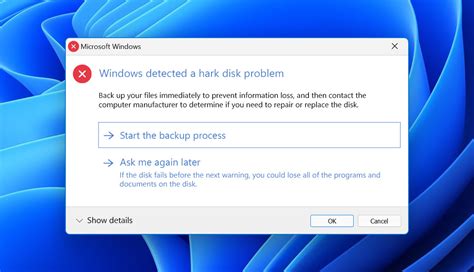 hard disk problem