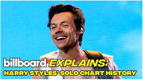 Harry Styles Chart History