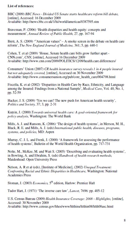 harvard referencing report example