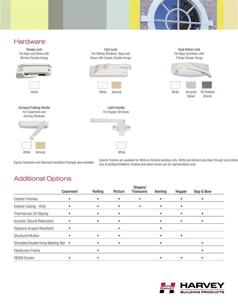 Harvey Window Catalog