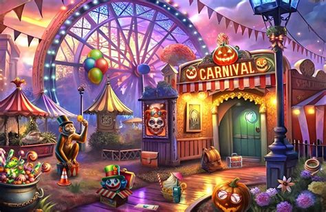 Haunted Carnival Walkthrough