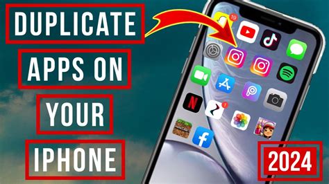have duplicate apps on iphone