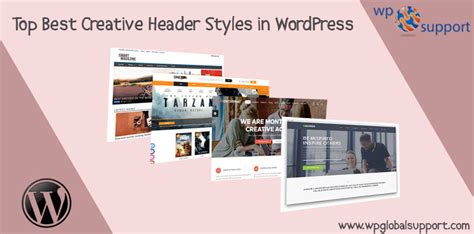 header style wordpress