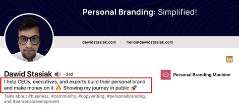 headline for linkedin profile for freshers examples