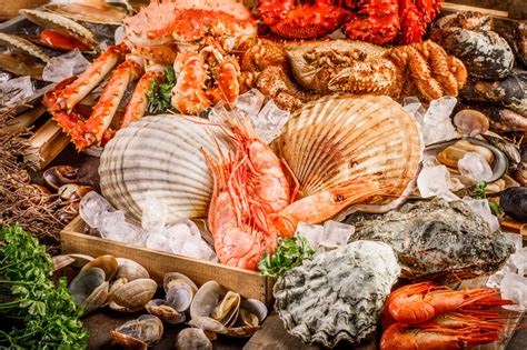 Healthy seafood options at Marine City Fish Company