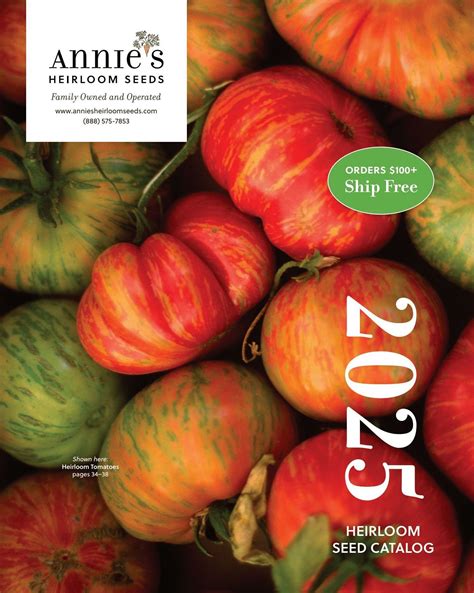 Heirloom Vegetable Catalog