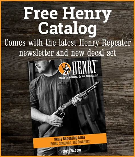 Henry Firearms Catalog