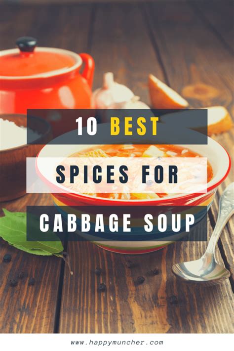 herbs to put in cabbage soup