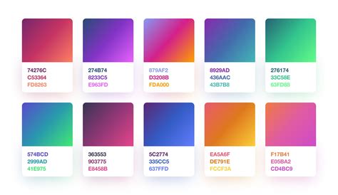 hex code color gradient generator
