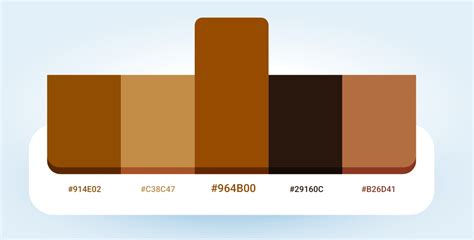 hex code for bright brown