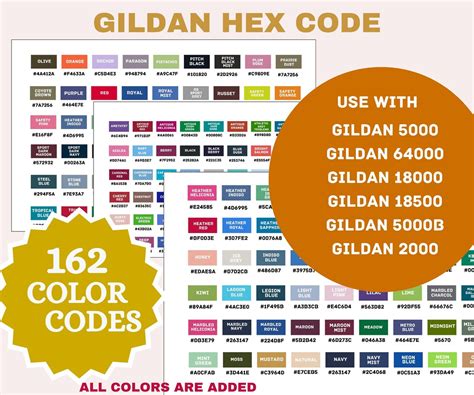 hex code for gildan sand