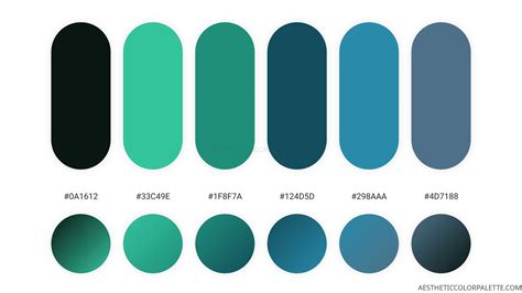 hex code for greenish blue