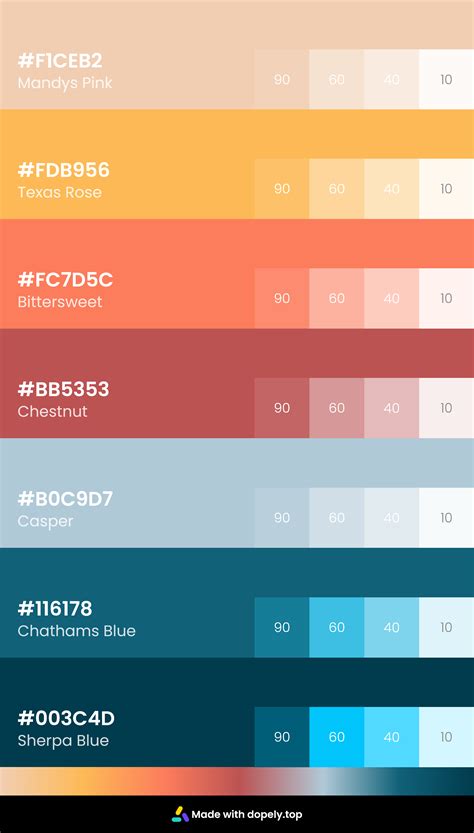 hex code tints