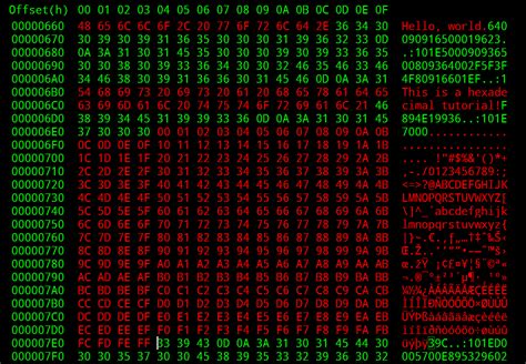 hexadecimal code format