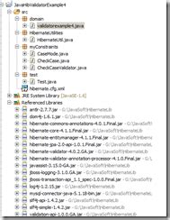 hibernate custom validator example