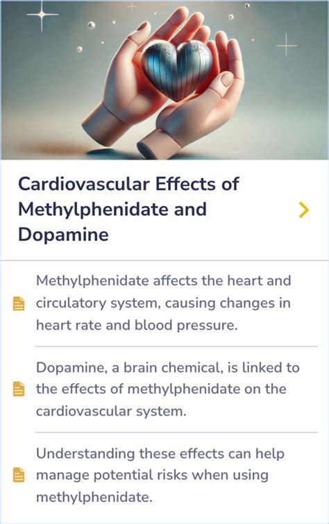 high heart rate with methylphenidate