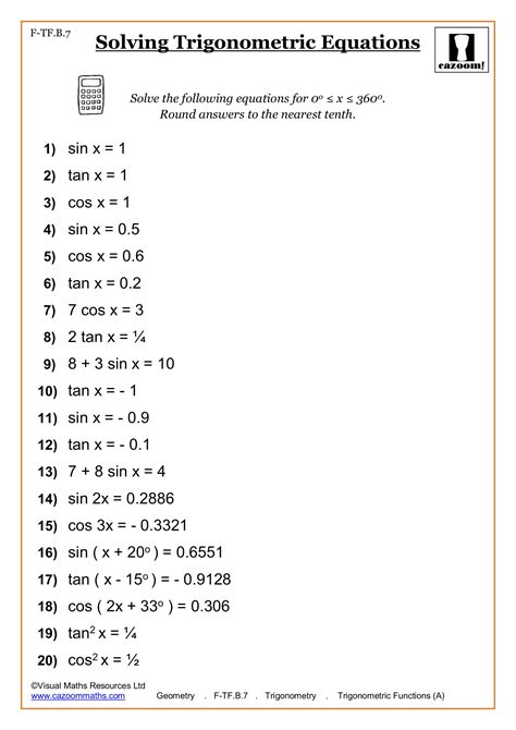high school math problems with answers pdf