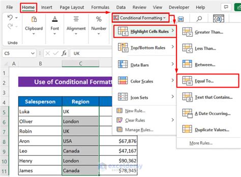 highlight duplicates based on two columns in excel