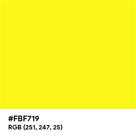 highlighter yellow color code