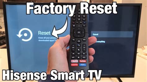 hisense smart tv reset code