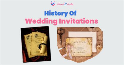 history of invitations
