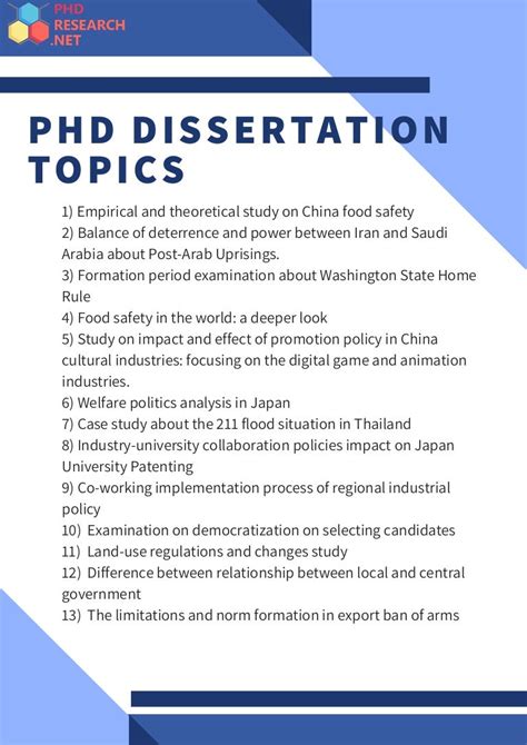 history phd dissertation topics