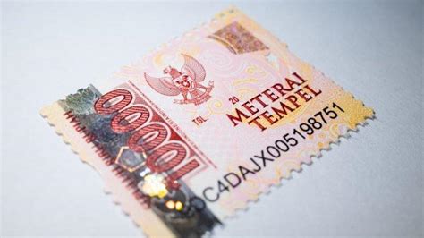 hologram meterai