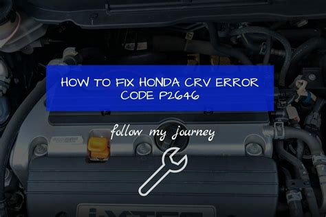honda crv code error 2
