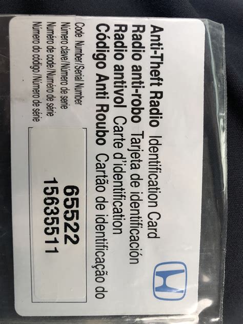honda enter code error