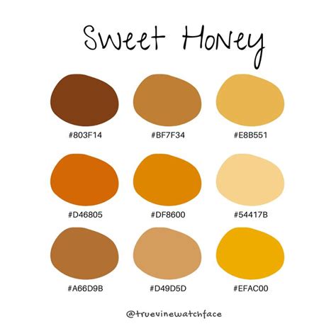 honey brown colour code