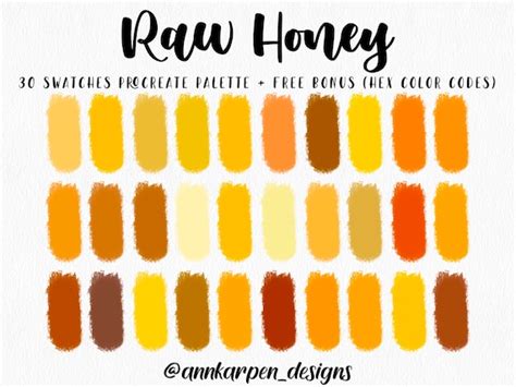 honey color code