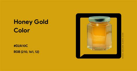 honey gold color code