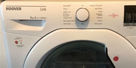 hoover washing machine touch screen not working no error code