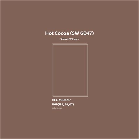 hot cocoa hex code