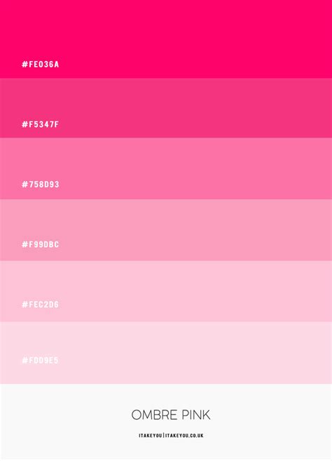 hot pink gradient color code