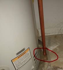 hot water heater leaking from overflow pipe outside
