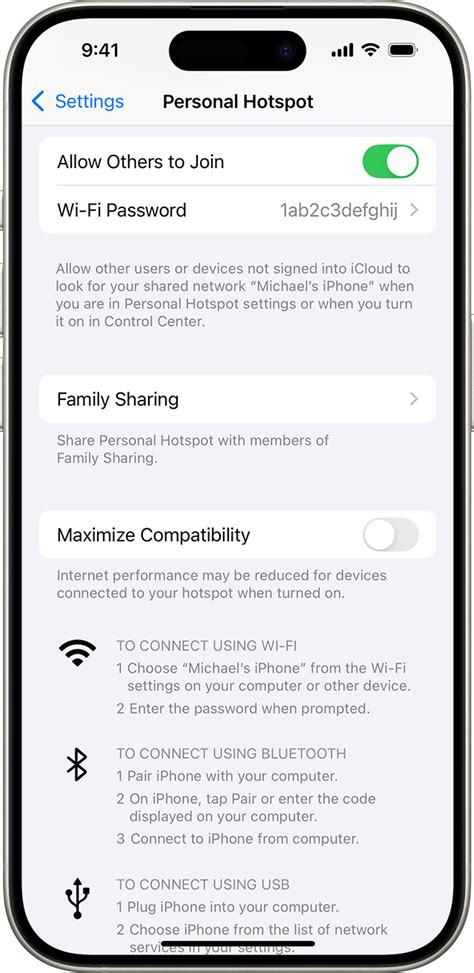 hotspot iphone