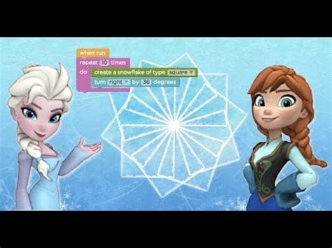 Hour Of Code Walkthrough Elsa And Anna