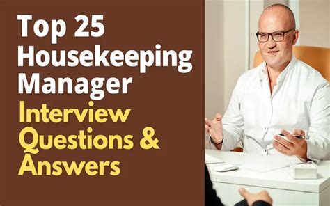 housekeeping manager interview questions and answers