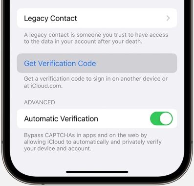 how can i get my apple verification code if i lost my phone