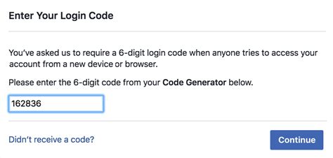 how can i get my facebook code with another number