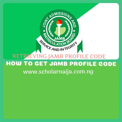 how can i get my profile code for jamb 2025
